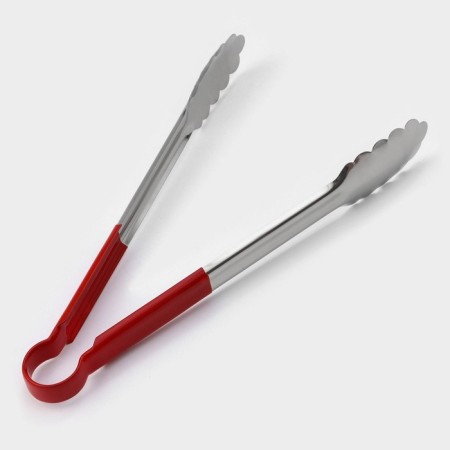 Forceps kitchen shares "Paints", 29 × 4 cm, 201 steel, red color-1