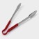 Forceps kitchen shares "Paints", 29 × 4 cm, 201 steel, red color