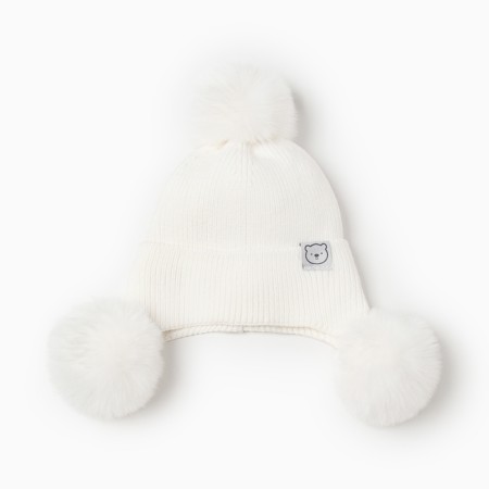 Hat insulated crumb I r.48-50, 1-3 years old, milk