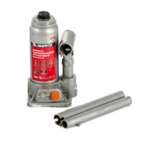 Hydrix 50760 hydraulic jack, bottle, 2 tons, lifting height 158-308 mm-1
