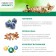 Dry food Perfect Fit for cats, beef, flax, blue, 580 g