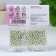 Confectionery sprinkle, balls, green chrome 4 mm, 20 g