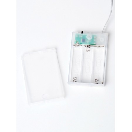 Figure Light "Golden Cubes", 25x20x15 cm, 90 LED, AAX8 batteries (not in set), glow warm white-4