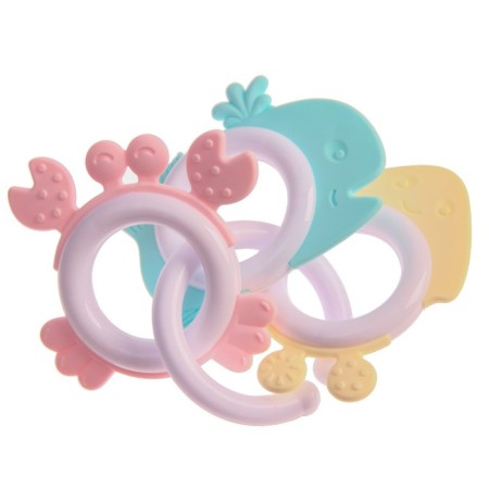 A set of rattles "Tenderness", in a purse, 5 pcs., Color mix, crush me-6