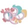A set of rattles "Tenderness", in a purse, 5 pcs., Color mix, crush me