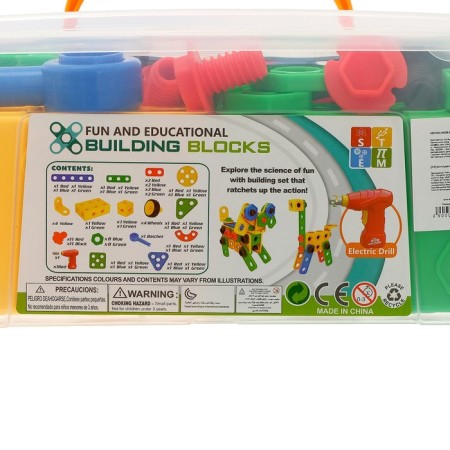 The designer of the screw "puzzle", with an electric screwdriver, 91 details-4