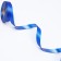 Polypropylene tape "Matt" for decor and gifts, blue, 2 cm x 50 m