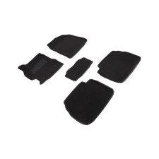 Pile rug for Mazda 6, 2008-2012, black