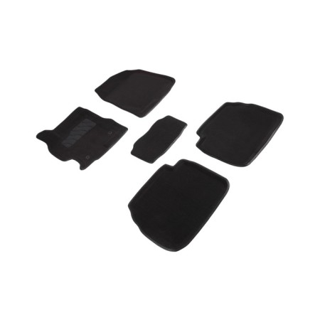 Pile rug for Mazda 6, 2008-2012, black