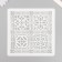 Tile stencil 15x15 cm