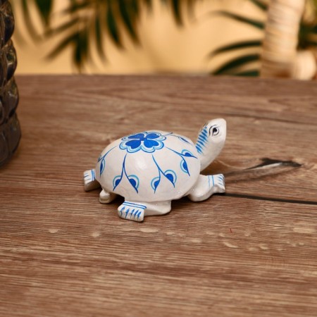 Souvenir "Turtle - Flower painting" Tree 10 cm-2