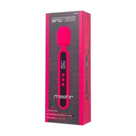 Eroteq Mashr vibro massager, silicone, 23.5 cm, pink-8