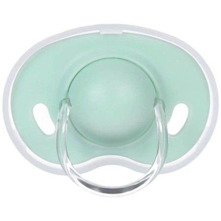 Object-dummy classic, silicone, +3 months, with a cap, mix for a boy M&B-1