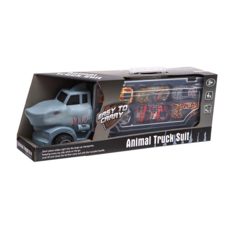 Truck "Shark. Carrier ", with cars 6 pcs.-7