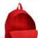 A backpack on the zipper is youth, external pocket, red color