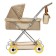 Puppet stroller No. 16, beige color