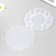 Casket Plastic for trifles "Flower" Transparent 13 departments 15.5x15.5x2.5 cm