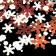 Sequins for the decor "Snowball", silver/copper color