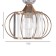 Bra "Lamia" 1he27 gold 16x7x28 cm