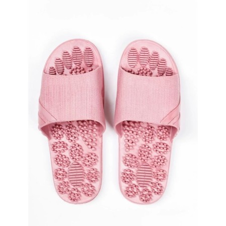 Slippers with a massage effect, open nose, size 42-43, pink color-7