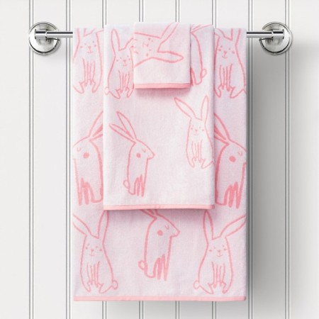 Tmachry Guten Morgen Fluffy, 450 gr, size 30x50 cm, pink color-1