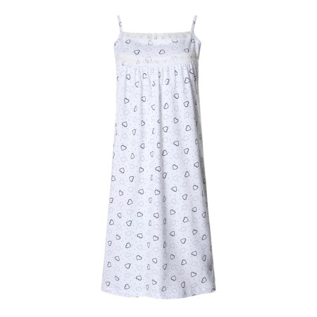 Night shirt female, white color, size 50-4