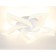 LED ceiling LED with Ambrella Light, Original, FA4471, 56 W, 4480LUM, 3000-6400K, white color.