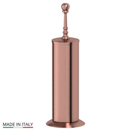 Toilet ruff with a lid floor, antique copper, 3SC