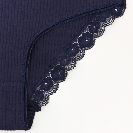 Panties female color dark blue, size 42-44-1