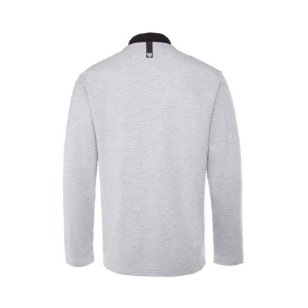 Polo with long sleeve President, size l, color gray-9