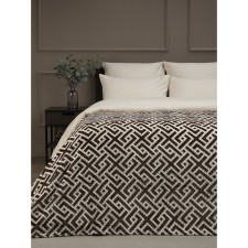 Texrepublic blanket, size 150x200 cm, brown color