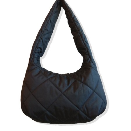 Bag bag, lightning department, black color 25x12x19cm-3