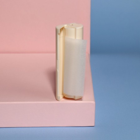 Leaf soap, in a plastic case, roll 120 cm, milk color-2