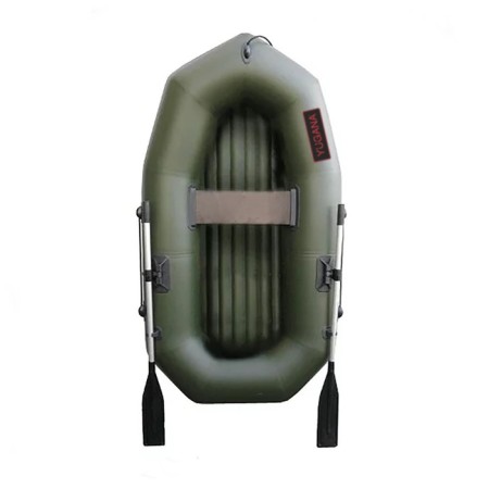 Boat Yugana R-220 ND, inflatable bottom, olive color-3