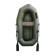 Boat Yugana R-220 ND, inflatable bottom, olive color