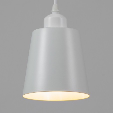 Bayerlux suspension lamp Bayerlux "cylinder" 1x40W E27 white 13x13x16-96 cm-2