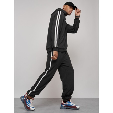 Sports suit men's, size 50, black color-11