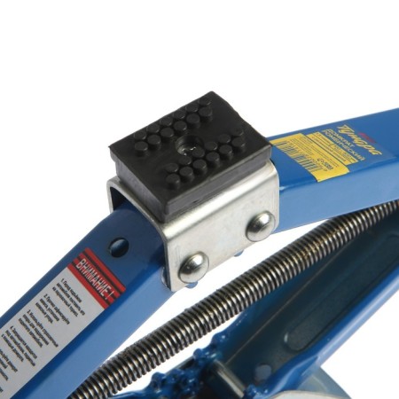 The rombic tundra jack, with a rubber support, lifting height 100 - 400 mm, 1.3 tons-8