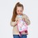 Baby backpack on lightning, "chosen", pink color