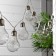 UNIEL Girlyanda “Thread” 1.9 m with nozzles “light bulbs”, ip44, transparent thread, 10 bulbs, glow of multi, 1 mode, solar battery