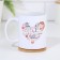 Sublimation mug "You are the most native mother", with application