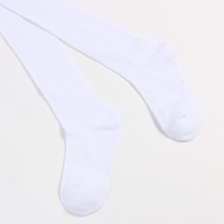 Pantyhose children, white color, height 104-110 cm-1