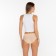 Panties female slips are seamless, beige color, size 48 (l)