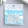 Beads for creativity plastic "White" set D-1 cm 11.5x12 cm, 40 pcs.