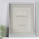 Photo frame Plastic "Gala" 30x40 cm, silver (plastic screen)