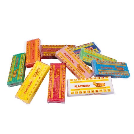 Plasticine vegetable, 10 colors, 1500 g, Jovi, cardboard, for kids-1