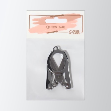Scissors are manicure, folding, straight, 10.5 cm, silver color-8