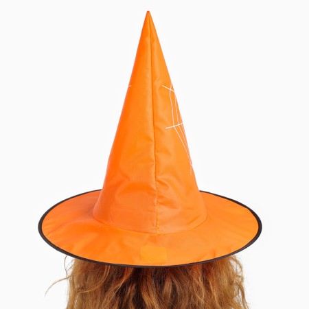 Carnival hat "Spider", Orange color-3