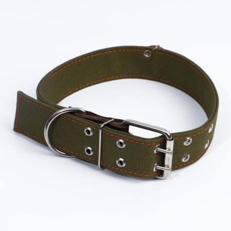Brezant two-layer collar with brown insert, Osh 54-69 cm-3