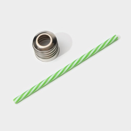 Glass glass for a cocktail shade “Light bulb”, 500 ml, with a tube, unscrewing cover-4